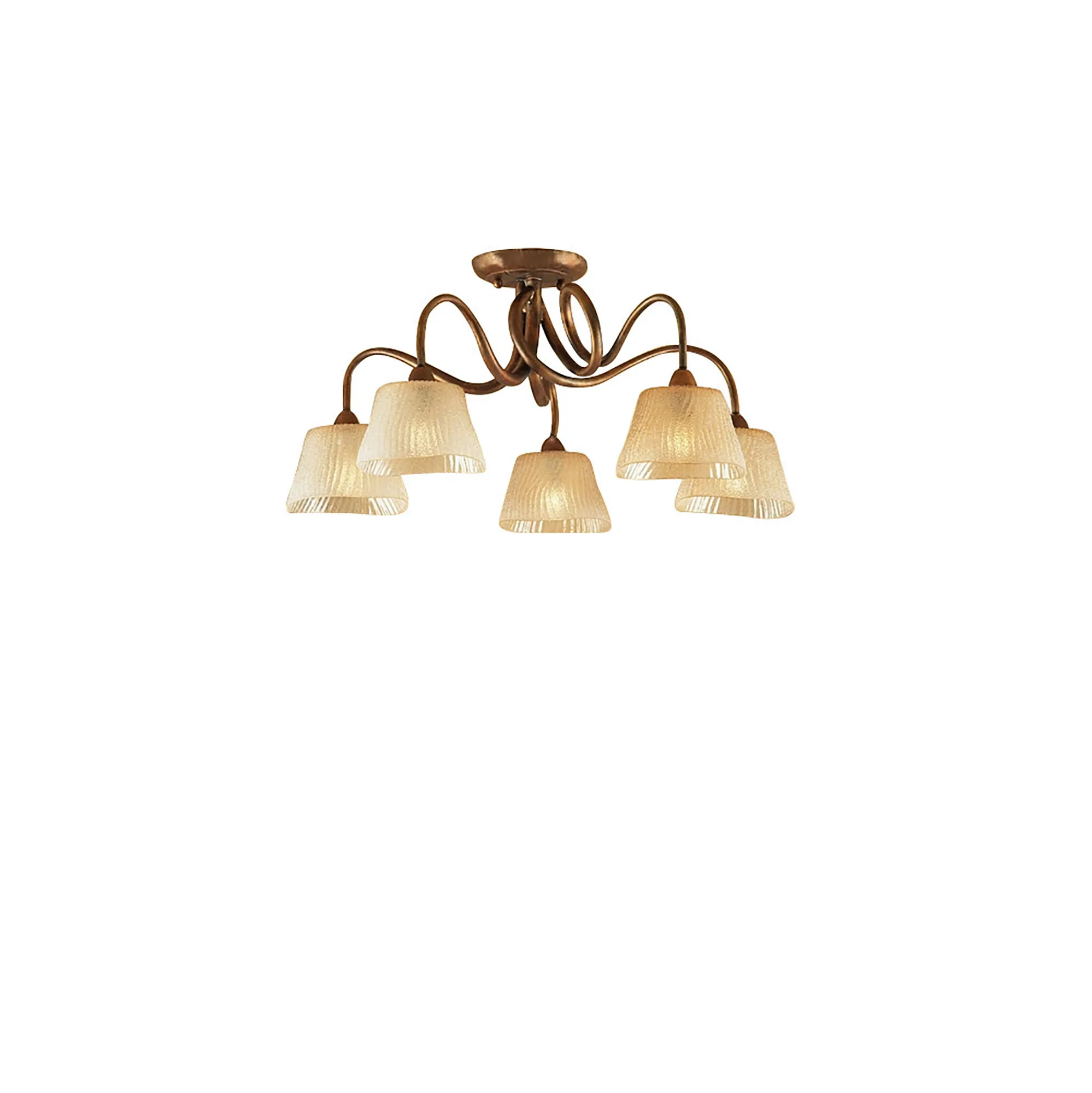 Tentacle Ceiling Lights Mantra Semi Flush Fittings